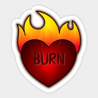 Heartburn Sticker